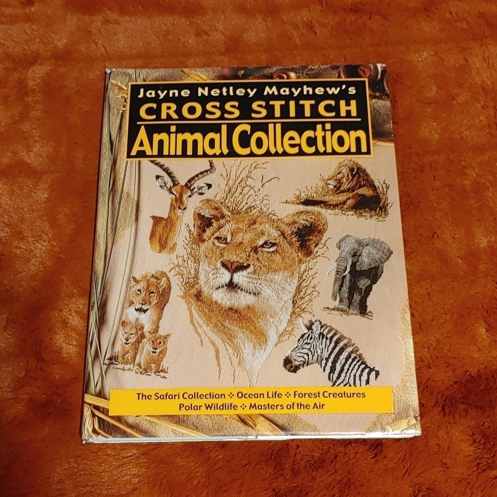 🍁Cross stitch Animal Collection book